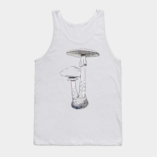 Destroying Angel mushroom Tank Top